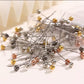 Mix Metallic Hijab Pins|Box Of 100 Pins