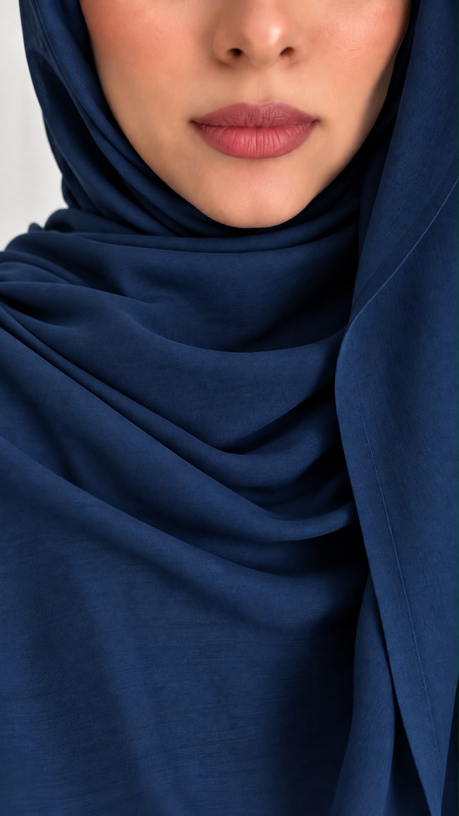 Navy Blue- Plain Modal Hijab