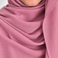 Rose Pink- Plain Modal Hijab