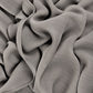 Dark Grey- Plain Modal Hijab
