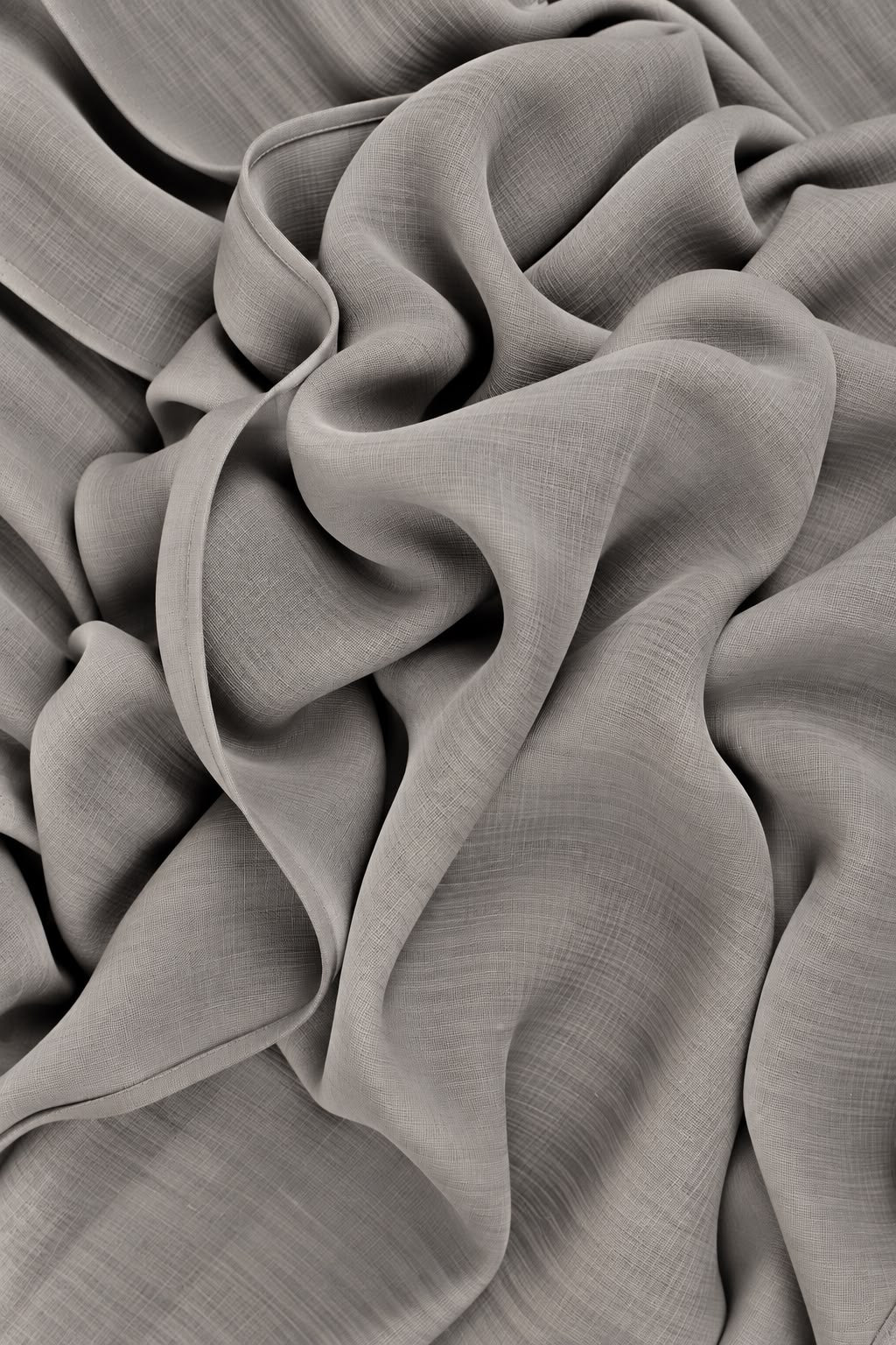 Dark Grey- Plain Modal Hijab