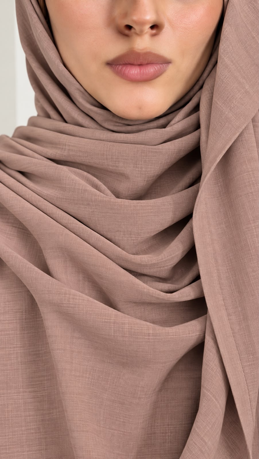 Almond Brown- Plain Modal Hijab
