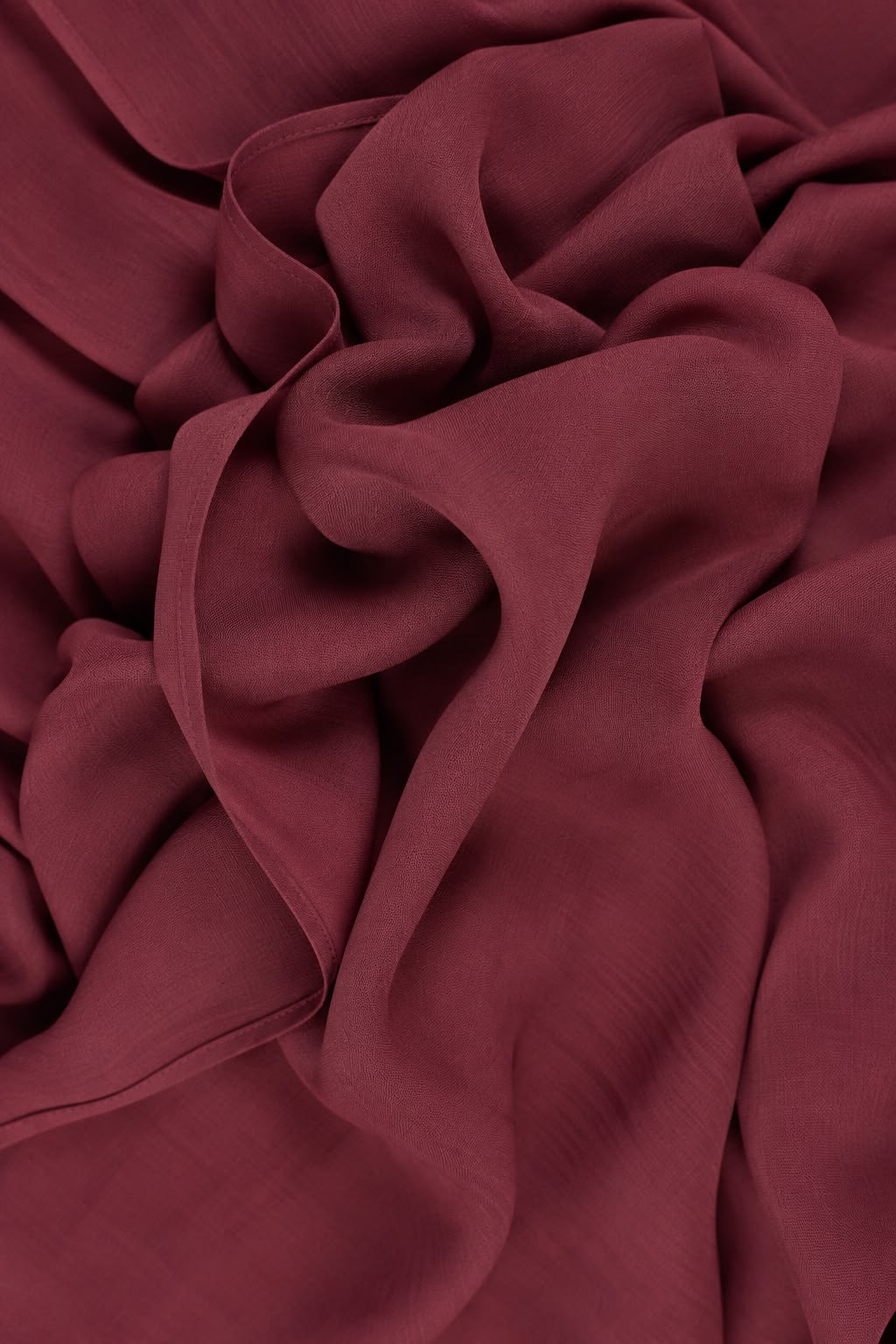 Maroon- Plain Modal Hijab — Extra Large