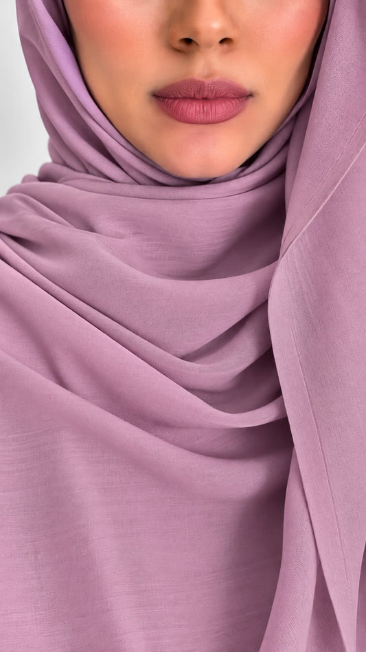 Dusty Mauve- Plain Modal Hijab