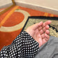 Black Polka Dots Namaz Chaadar
