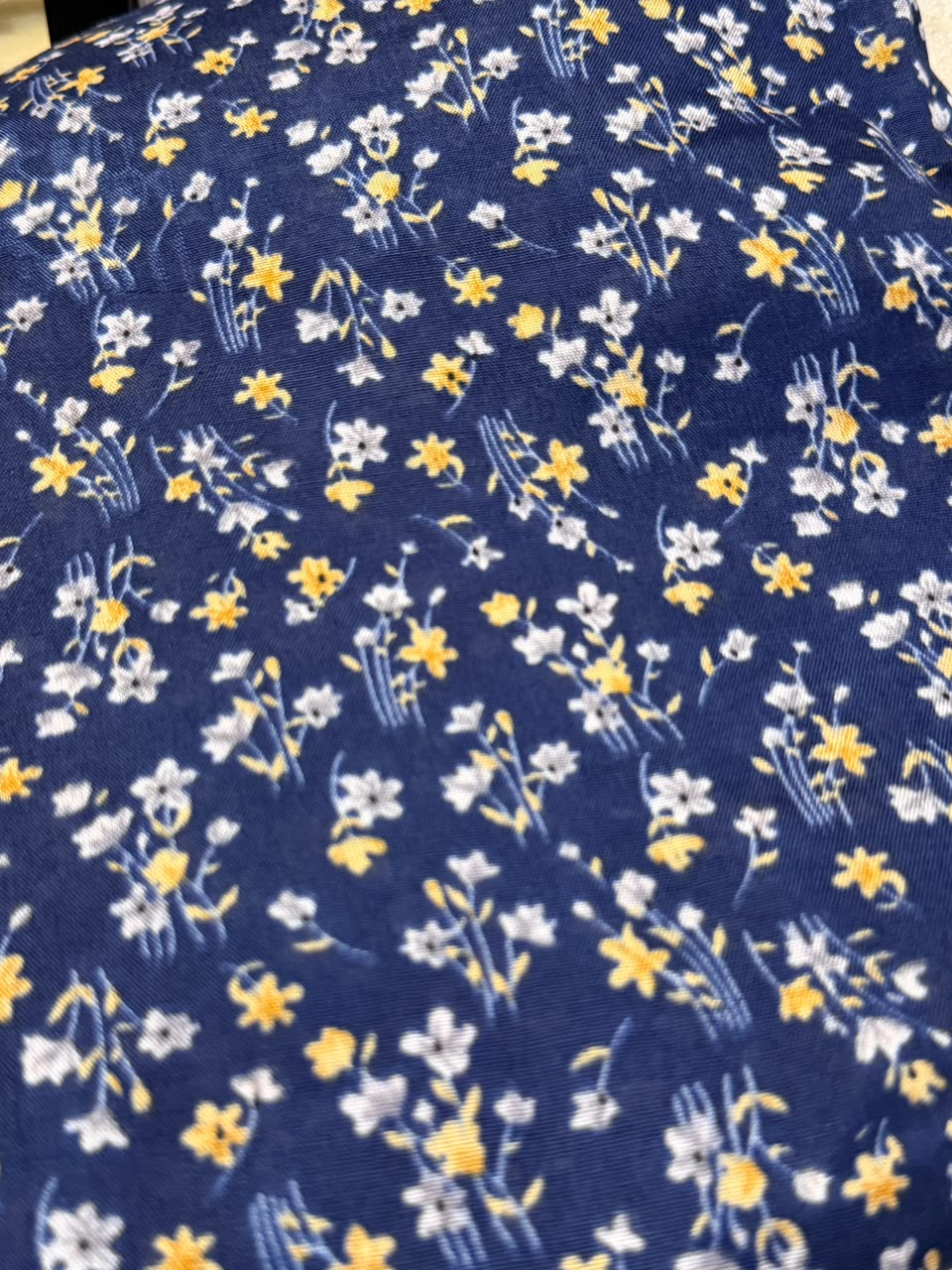 Navy Blue Mother & Daughter Matching Namaz Chaadar Set