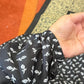 Black & White Floral Namaz Chaadar