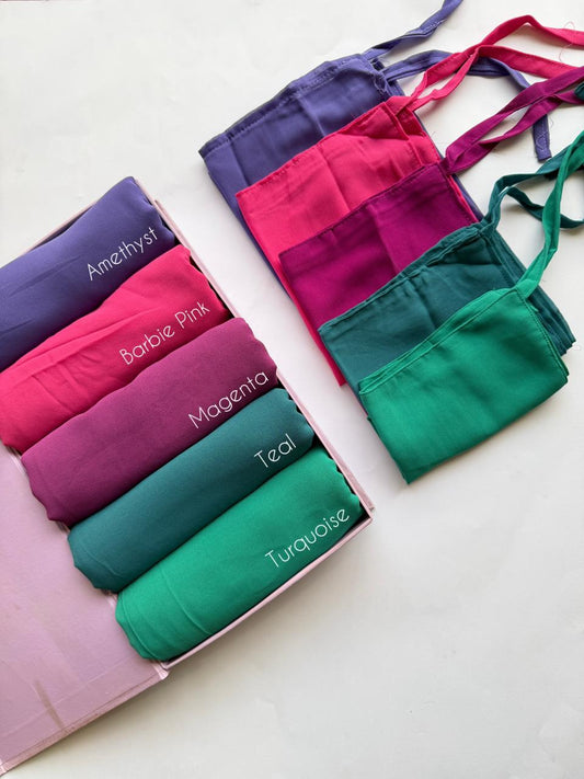 Chiffon Georgette Hijab Niqab Sets