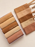 Warm Nude & Brown Collection- Chiffon Georgette Hijab & Niqab Set