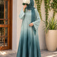 Sea Mist Ombre Silk Nidah Abaya