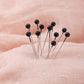 Black Straight Pins – Box of 100 | Hijab Pins