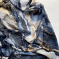 Blue Noir Marble Printed Modal Lawn Hijab
