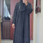 Striped Kimono Abaya