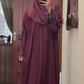 Silk Crush Nidah Abaya