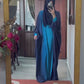 Ombre blue kaftan abbaya