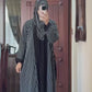 Striped Kimono Abaya