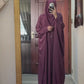 Tan Rose Kaftan Abbaya