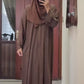 Silk Crush Nidah Abaya