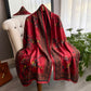 Berry Blossom Silk Scarf