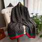 Black Rouge Signature Silk Scarf