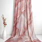 Rose Marble Printed Sheen Silk Hijab – Dusty Pink
