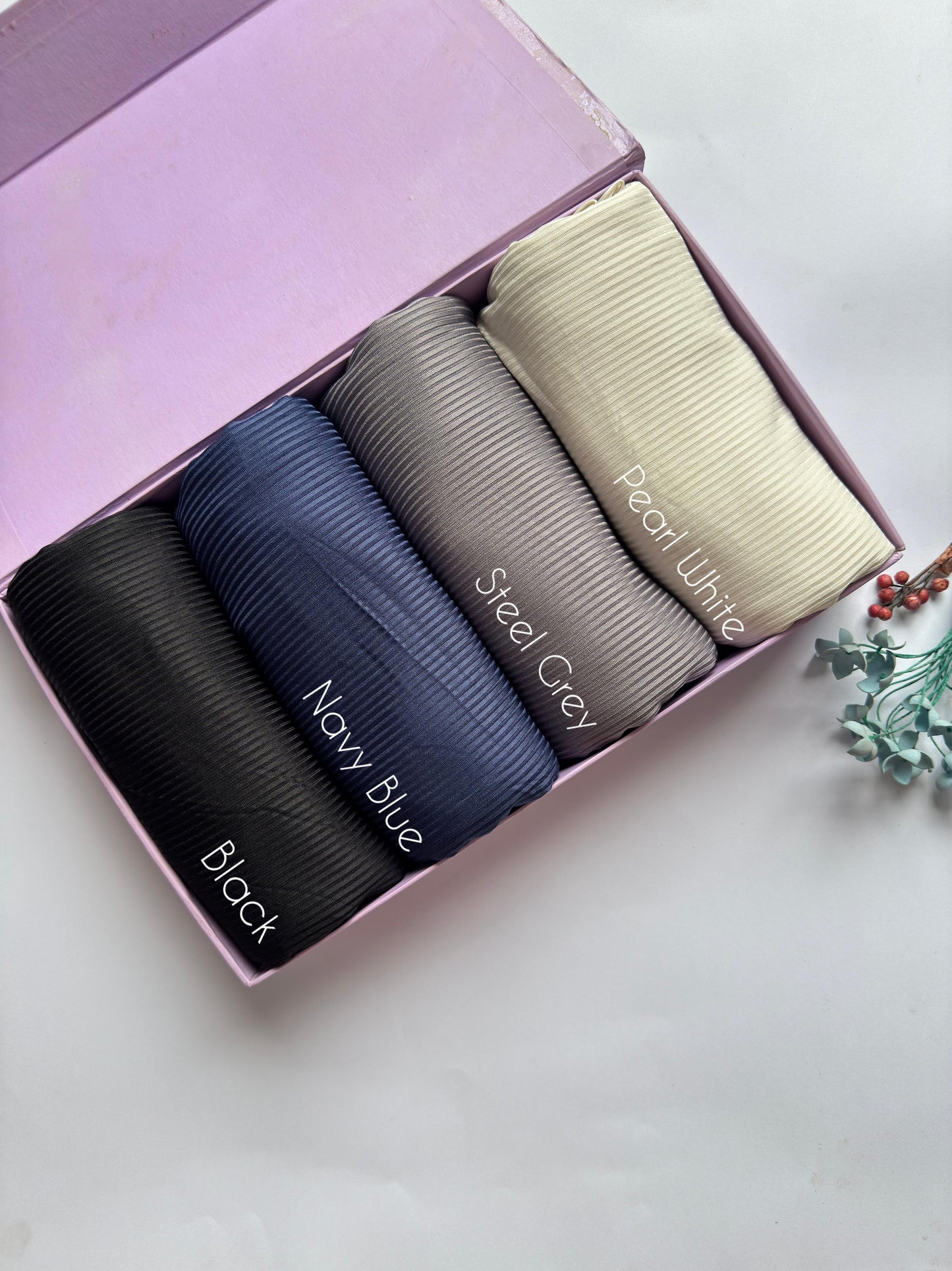 Ribbed Jersey Hijabs