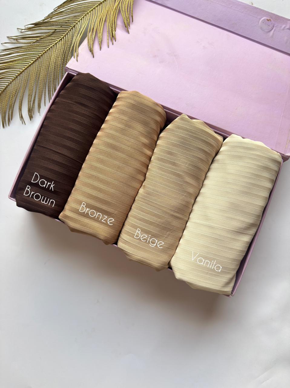 Ribbed Jersey Hijabs