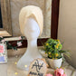 Vanilla Ruched Tie Back Hijab Cap – Soft Jersey Undercap