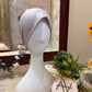Light Grey Ruched Tie Back Hijab Cap – Soft Jersey Undercap