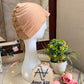 Chestnut Ruched Tie Back Hijab Cap – Soft Jersey Undercap