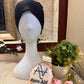 Black Ruched Tie Back Hijab Cap – Soft Jersey Undercap