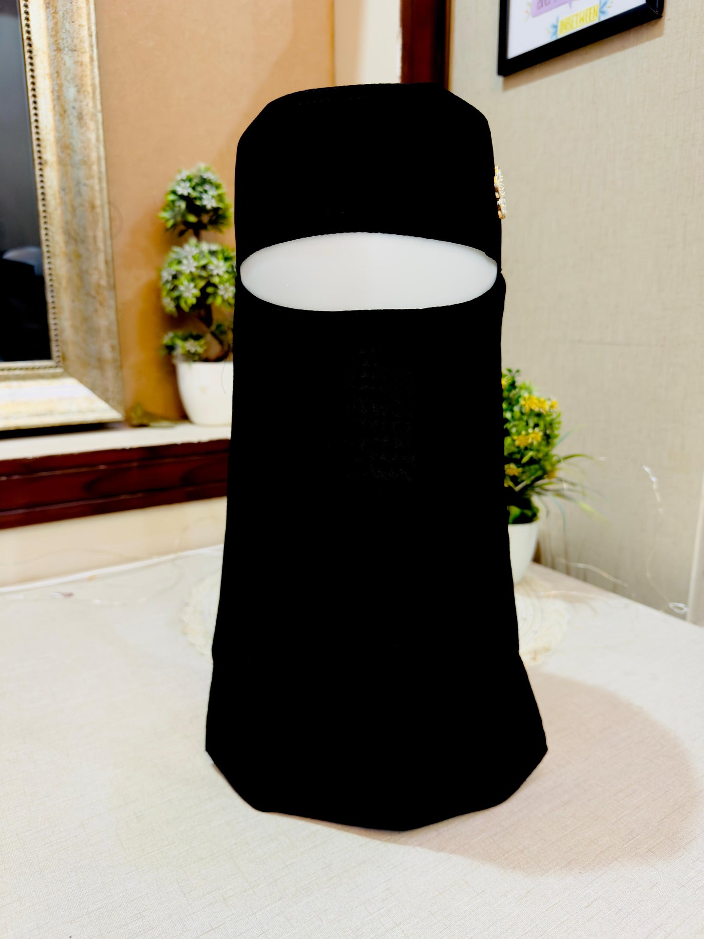 Saudi Niqab With Flower