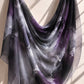Purple Abstract – Square Chiffon Georgette Hijab