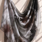 Mocha Plum Abstract – Square Chiffon Georgette Hijab