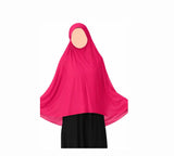 Hot Pink- Teen Jersey Prayer Scarf/ Makhna